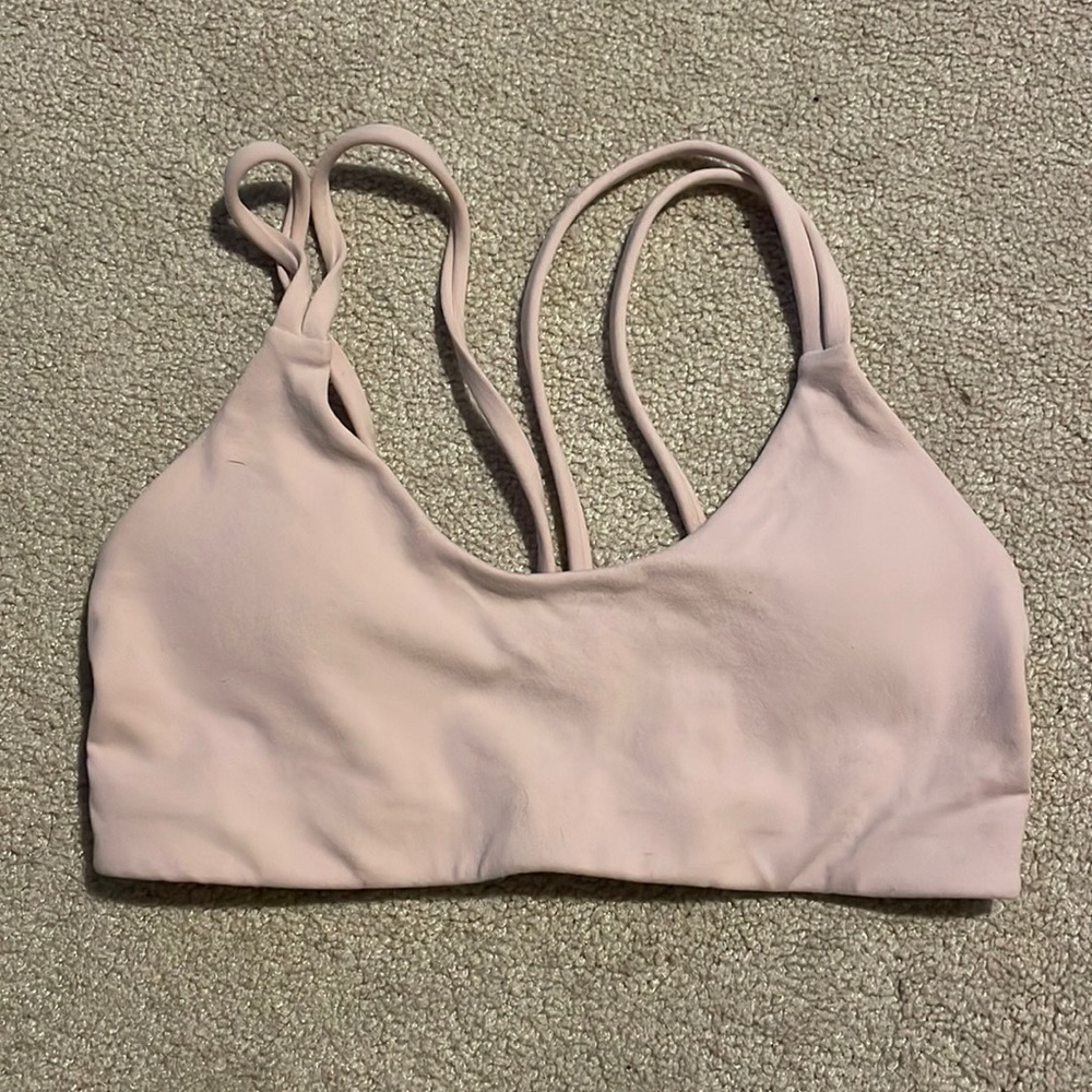 TnAction Soft Pink Sports Bra XS EUC $25